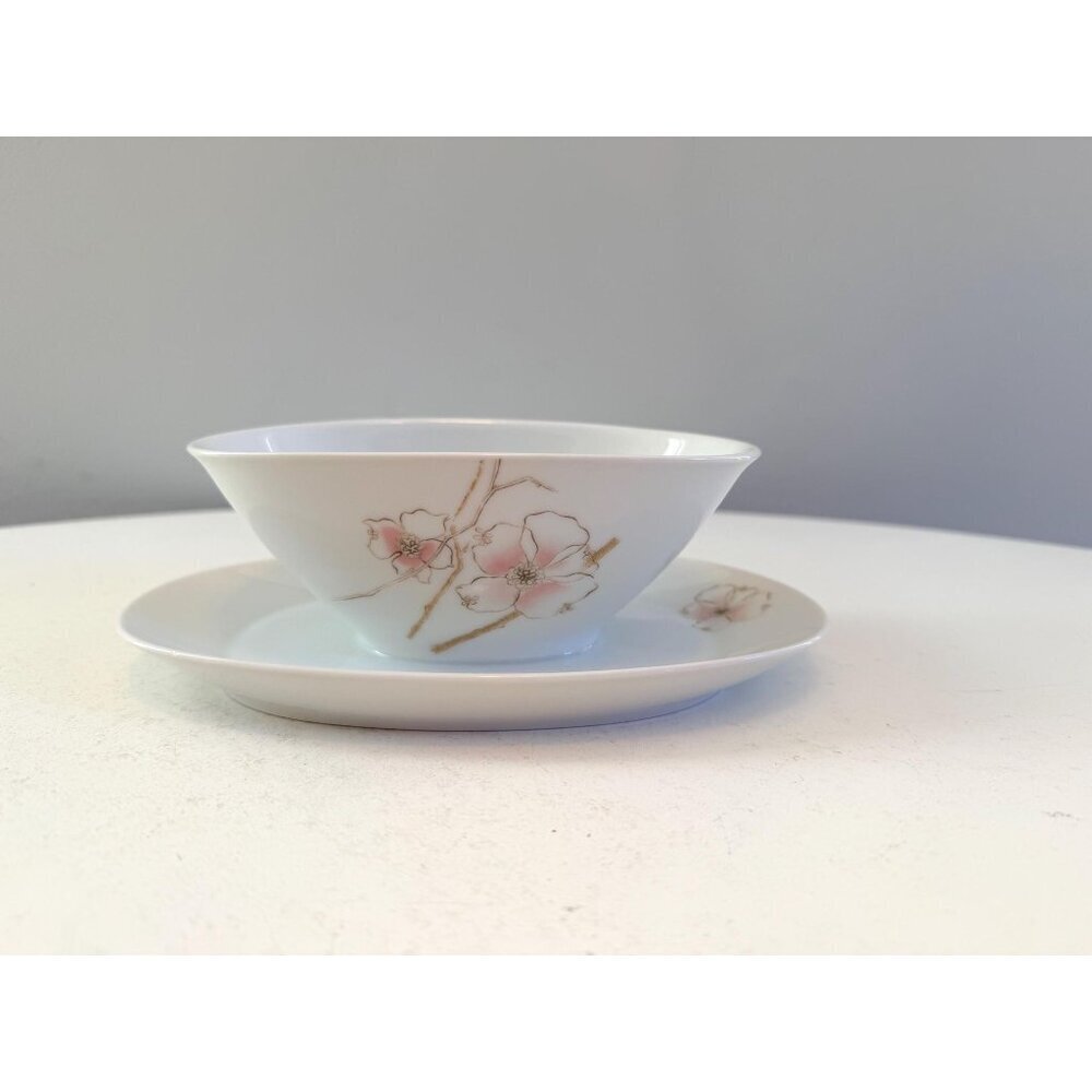 Rosenthal Continental Blush Gravy Boat / Small Serving Bowl Raymond Loewy